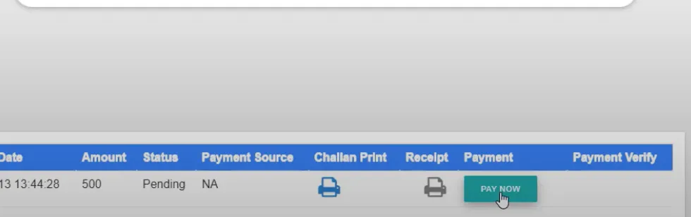 Pay-Challan